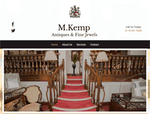 Tablet Screenshot of mkempjewellers.com